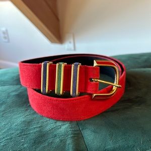 Vintage 70’s s Carlisle suede belt